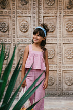 Wide Leg Pants Embroidery | Lilas