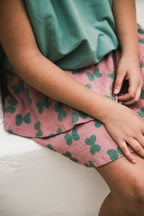 Mini Smock Skirt | Hourglas Hearts Lilas