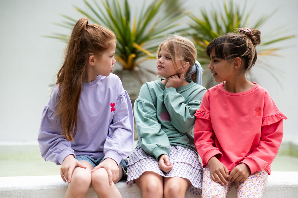 Lily Ballon Sweater | Purple Rose