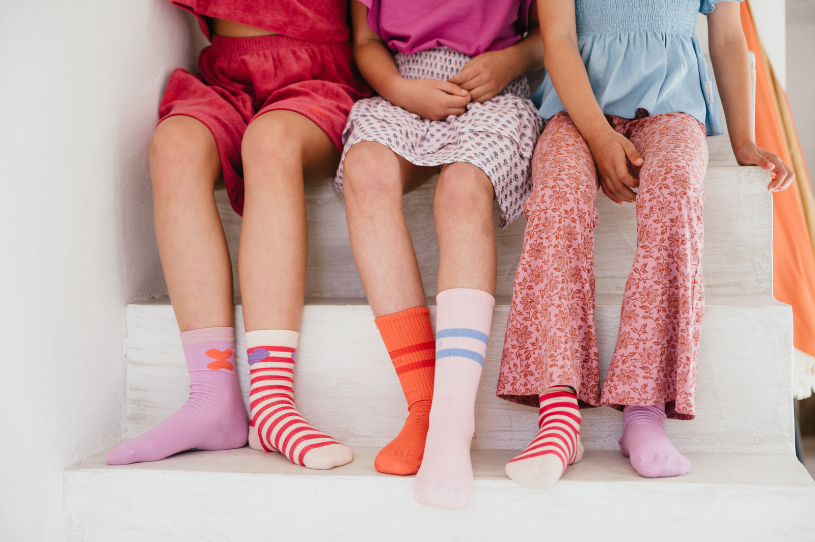 Socks Dubble Hearts | Purple