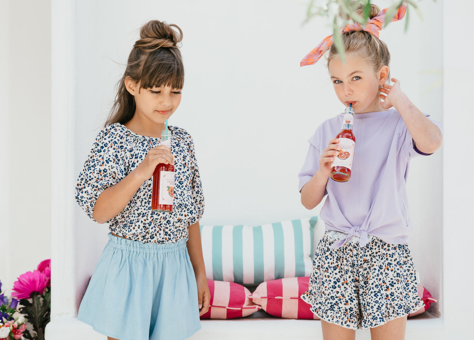 Smock Frill Short | Flowerly AOP