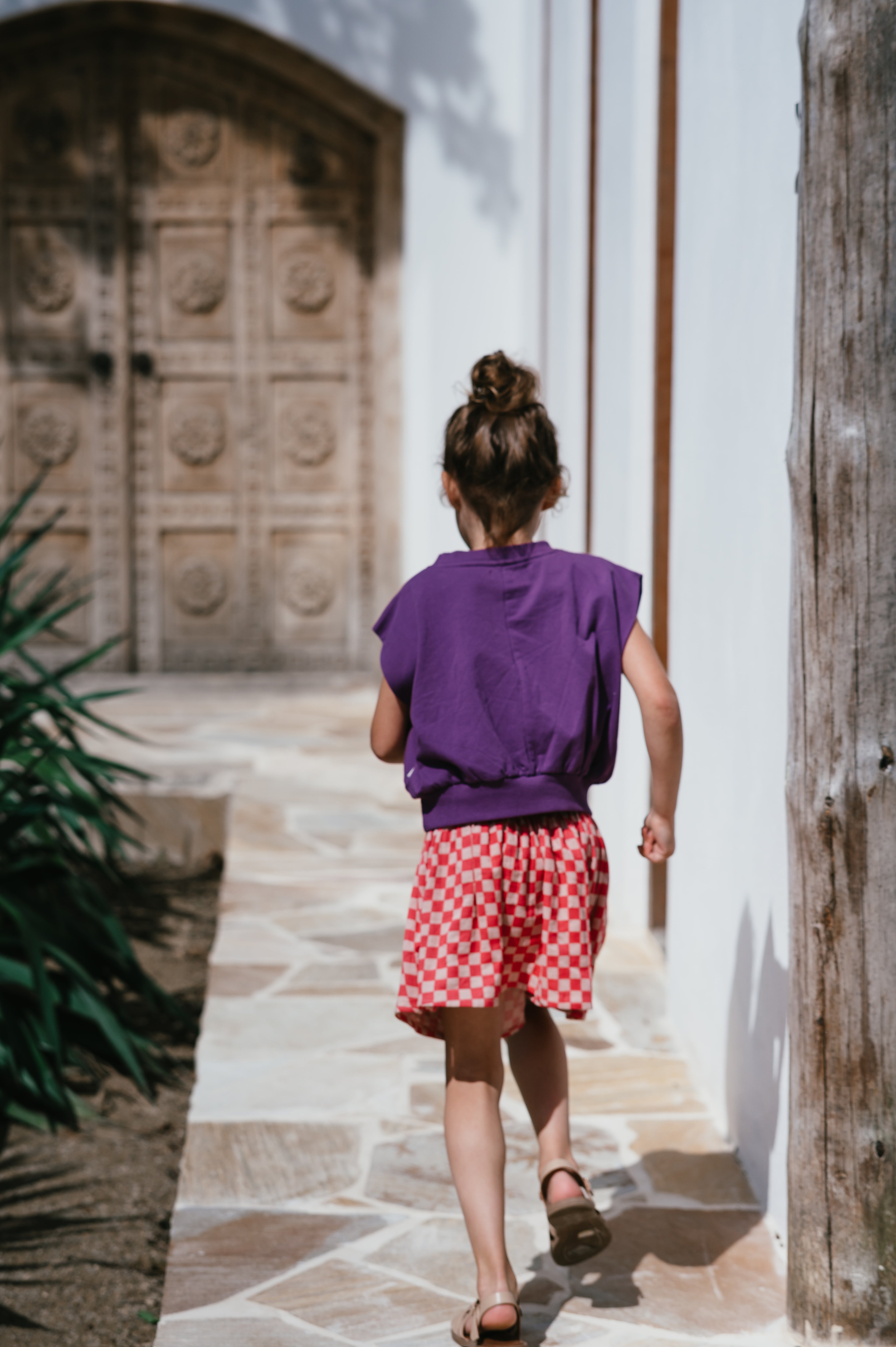 Shoulder Top | Crushed Grape