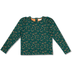 Puff Longsleeve  | Poppy Flower AOP