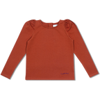 Puff Longsleeve "la petit blush" | Bombay Brown