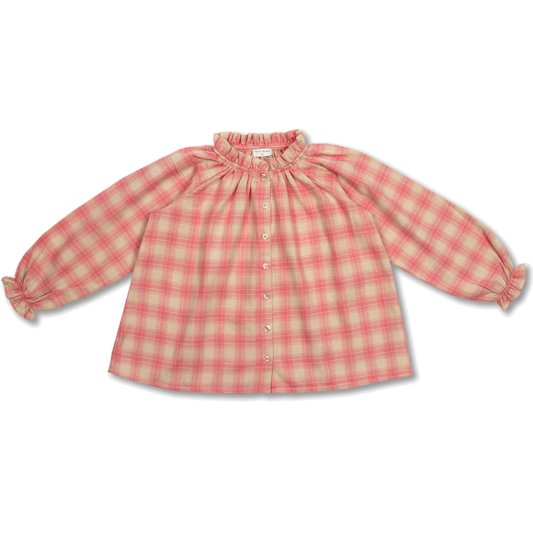 Raglan Blouse | Check Rosette
