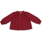Raglan Blouse | Tibetan Red