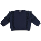 Romantic Ruffle Sweater | Naval Acedemy