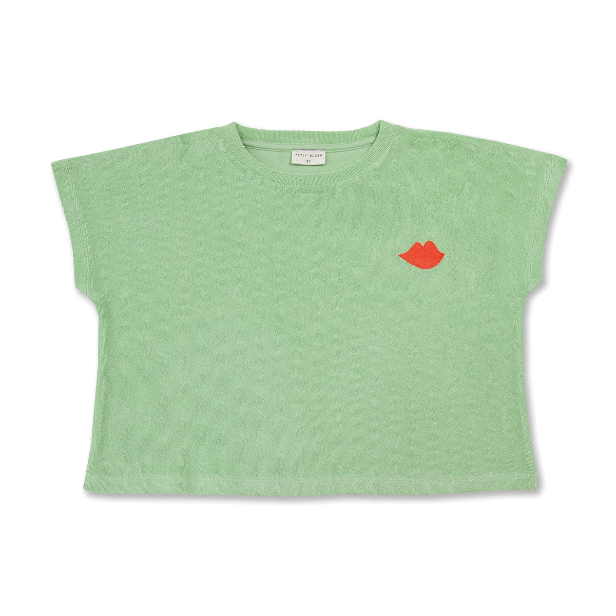 Towel "KISS" Tee | Quiet Green