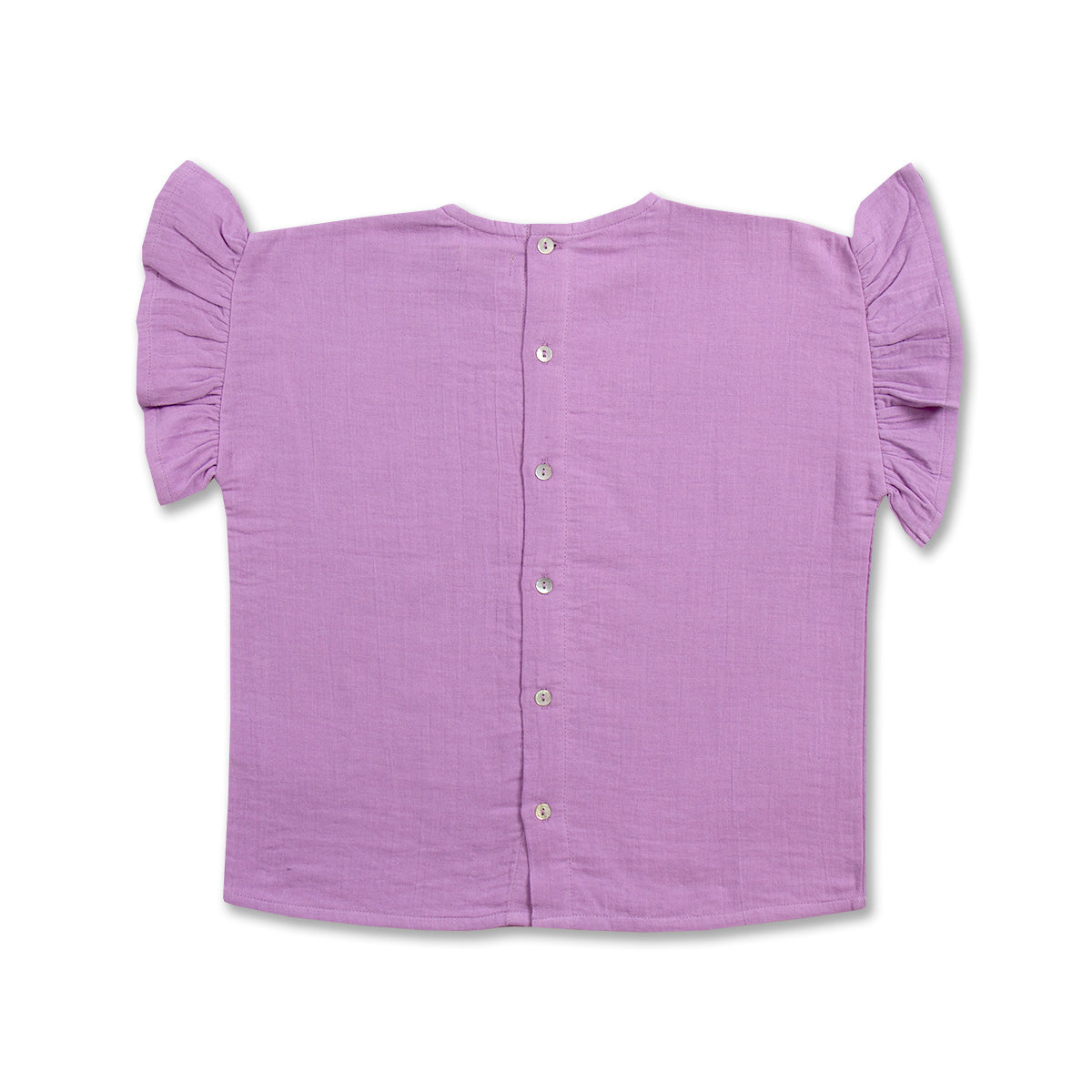 Loua Frill Blouse | English Lavender