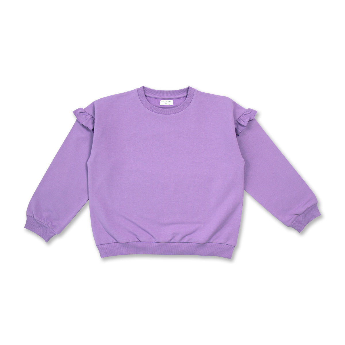 Ruffle Sweater | English Lavender