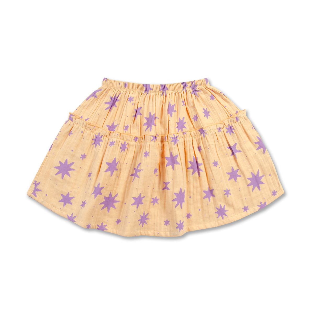 Mini Ruffle Skirt | Stars AOP