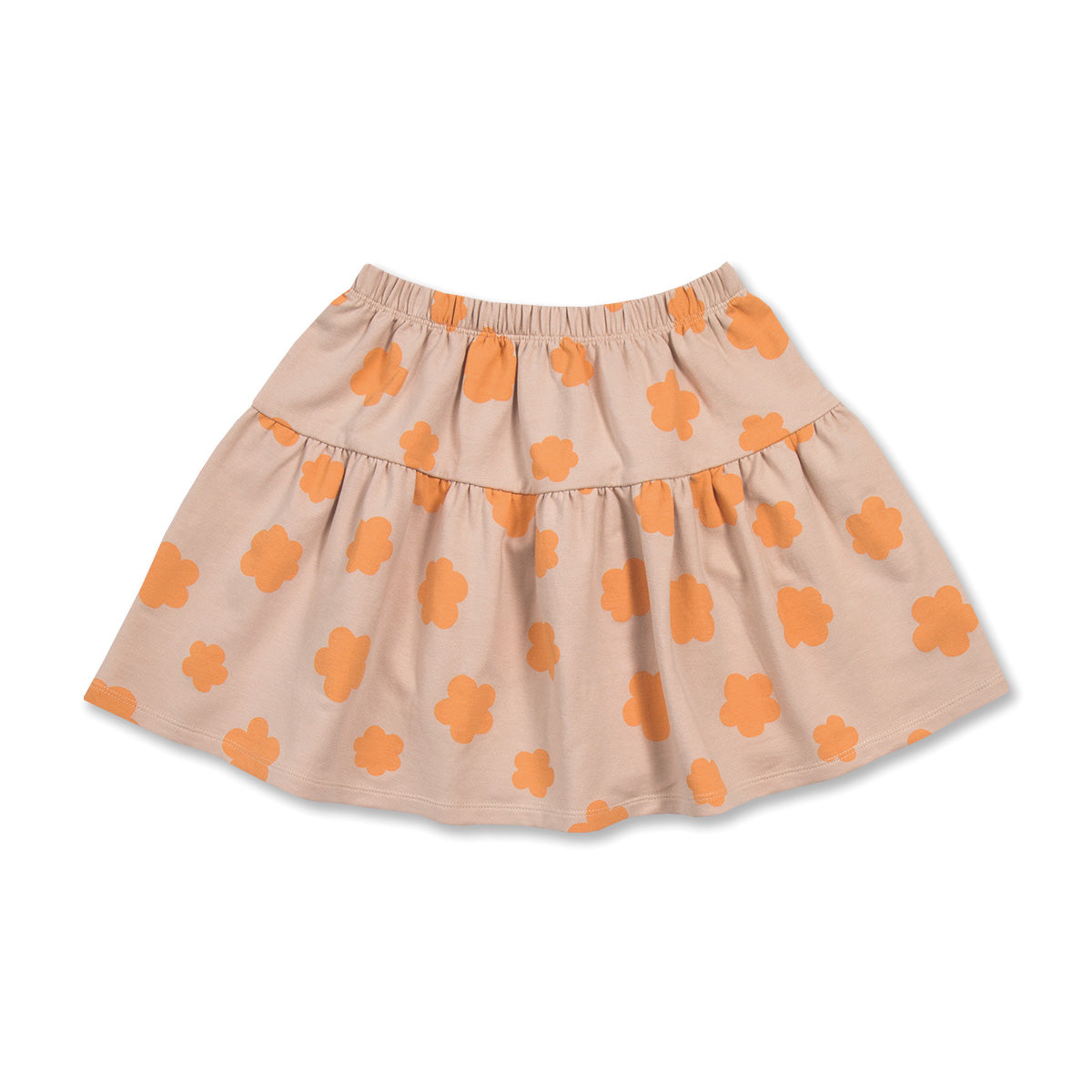 Mini Ruffle Skirt | Big Flower AOP