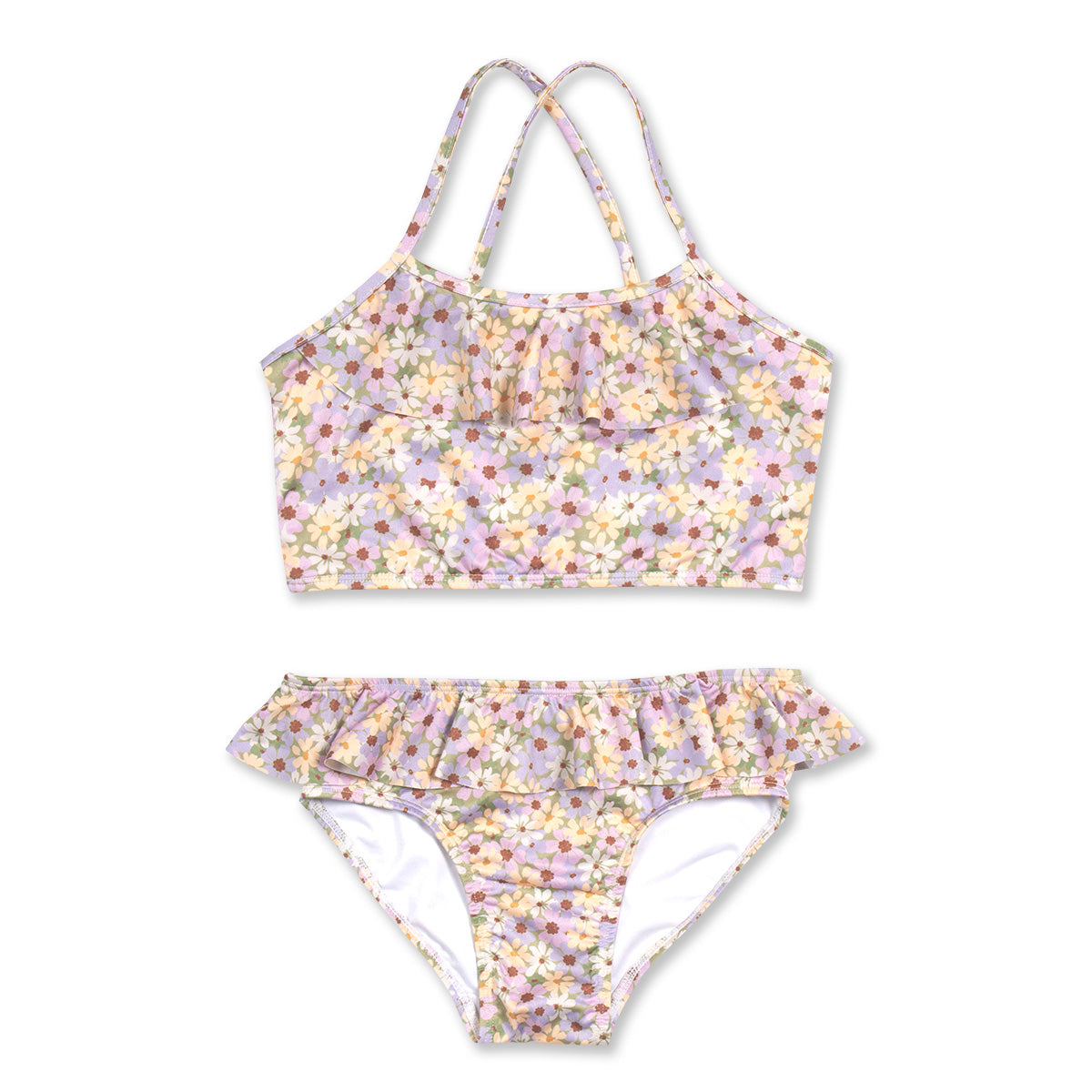Ruffle Bikini | Flowers AOP