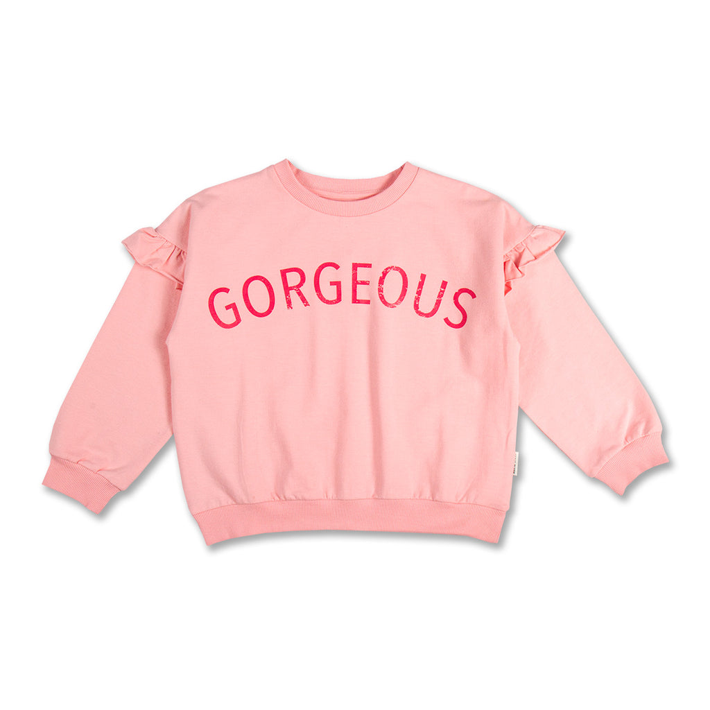 Ruffle Sweater | Crystal Rose