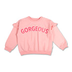 Ruffle Sweater | Crystal Rose