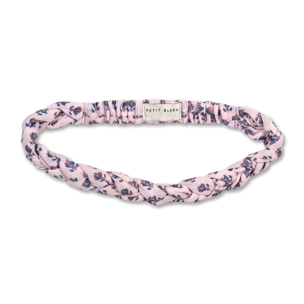 Geflochtenes Stirnband | Rosa