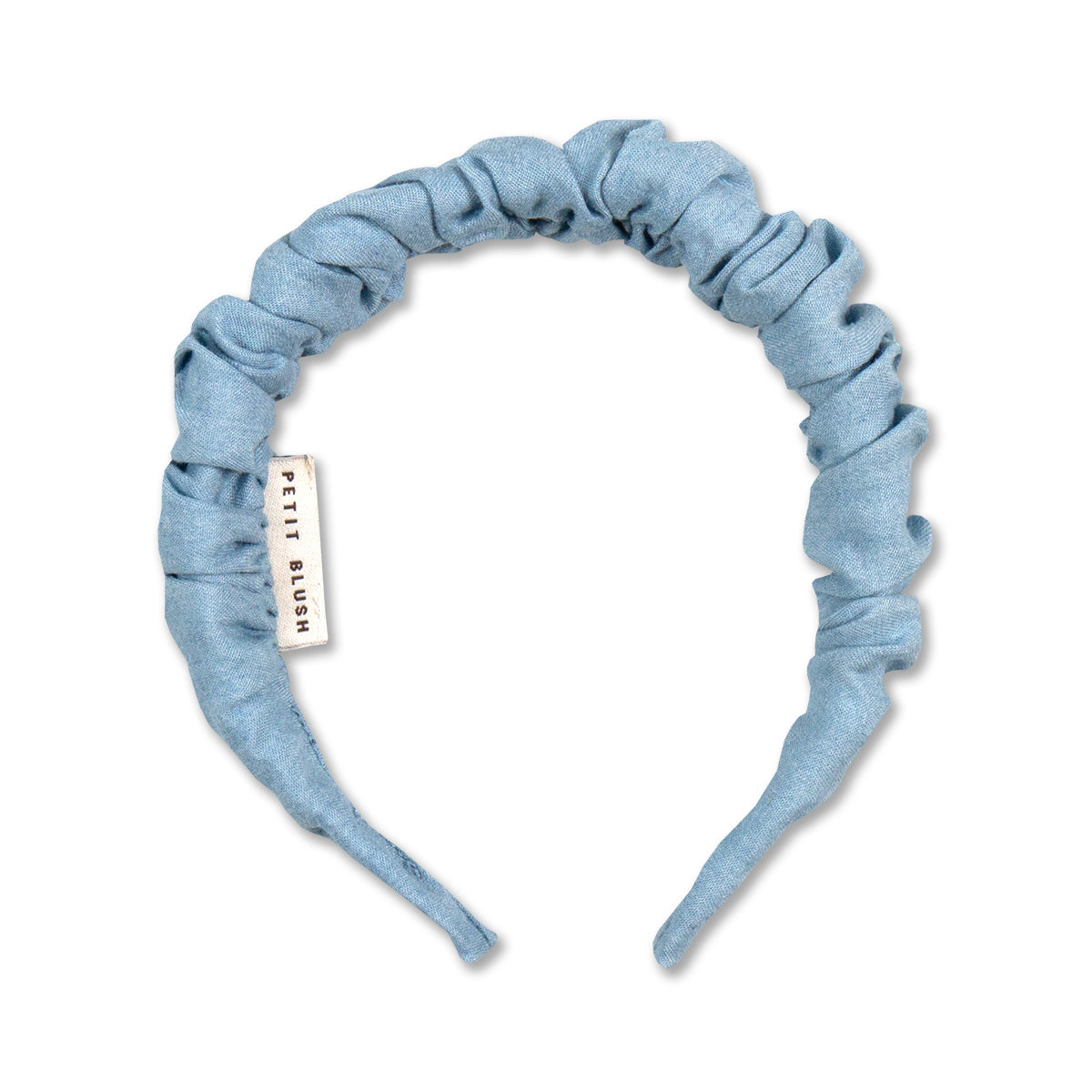 Smocked Headband | Jeans Blue