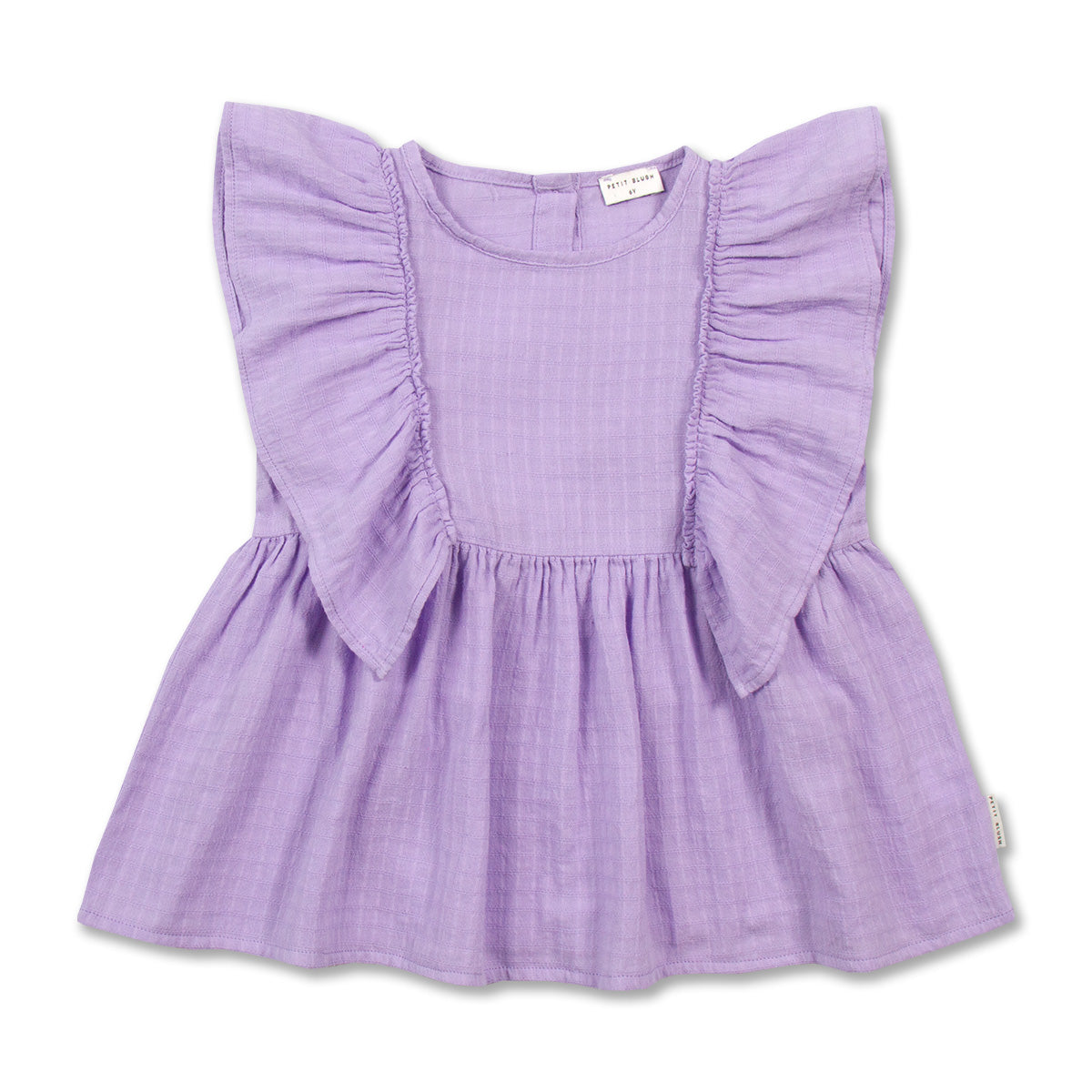 Ruffle Blouse | Purple Rose
