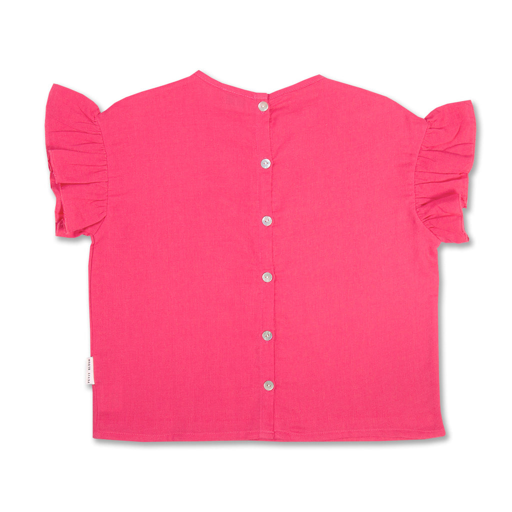 Loua Frill Blouse | Party Punch