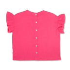 Loua Frill Blouse | Party Punch