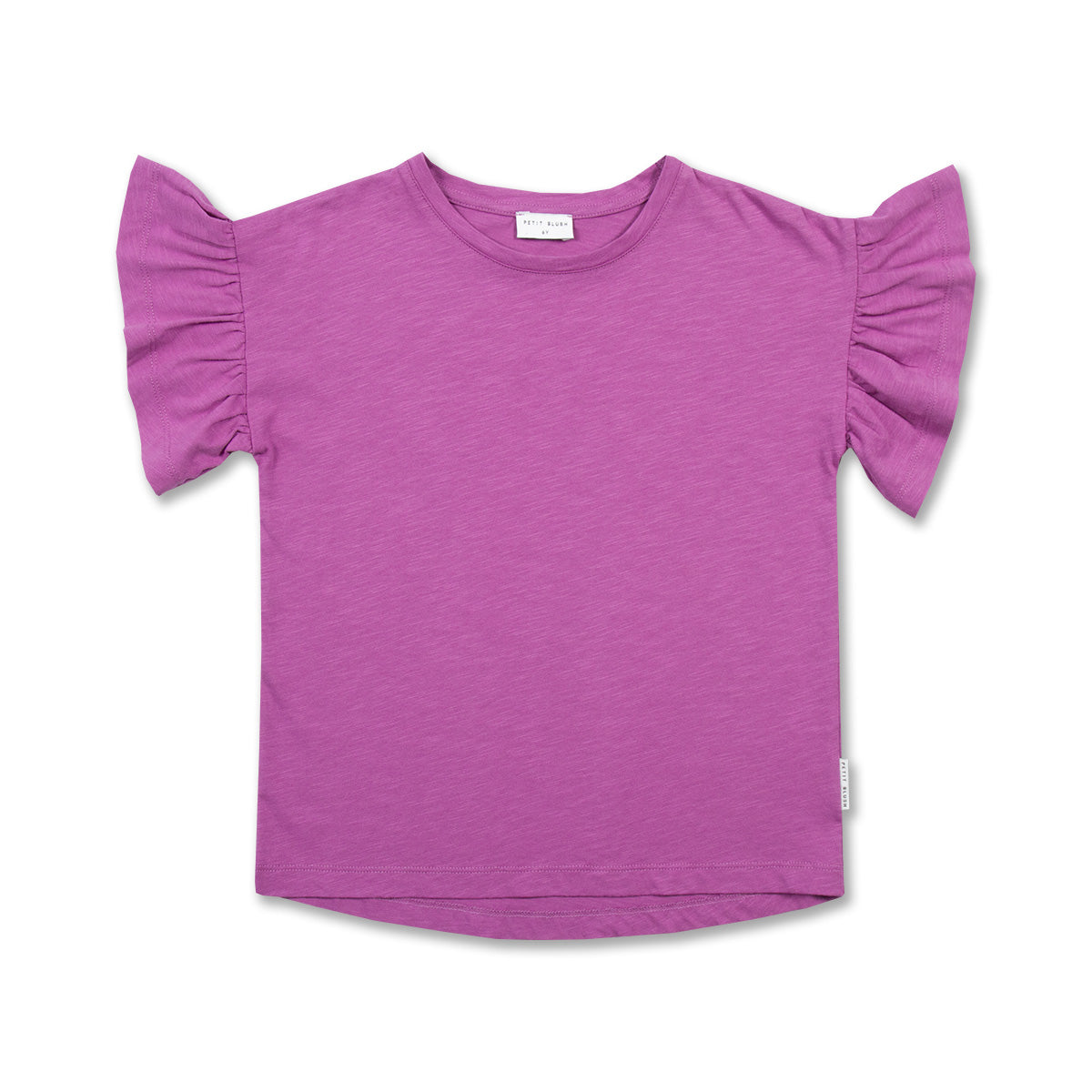 Bella Ruffle Tee | Cattleya Orchid