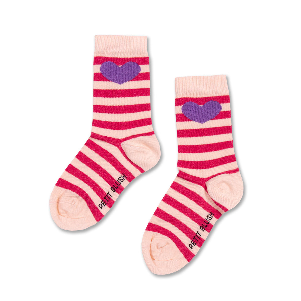 Socks Stripes Purple Heart | Multicolor