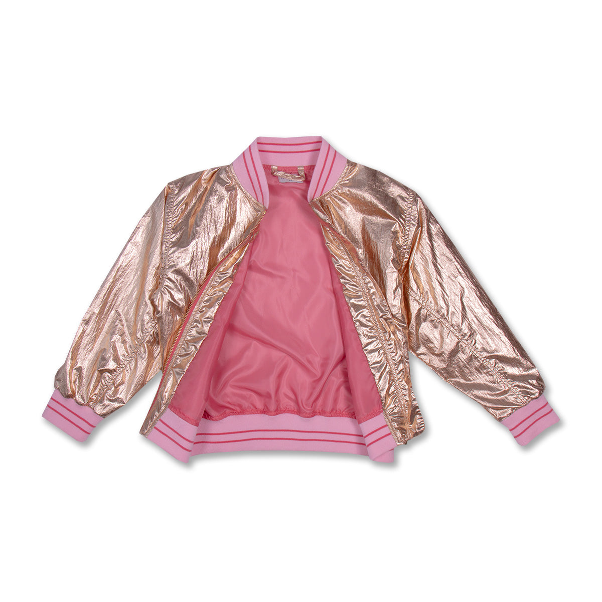 Metallic Jacket | Rose Gold