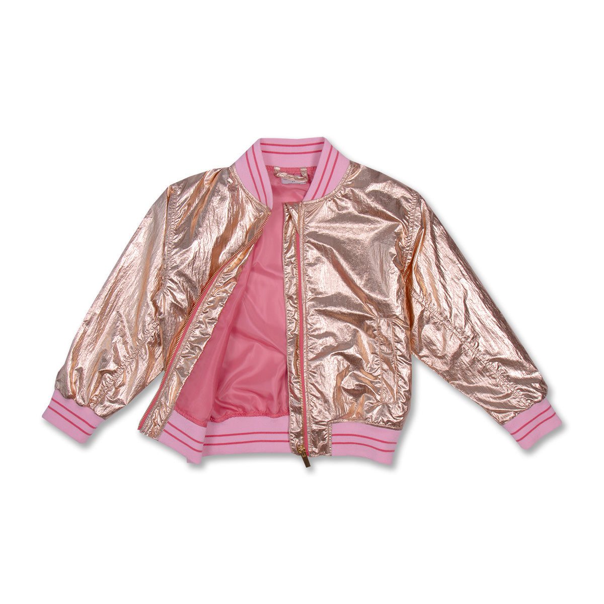 Metallic Jacket | Rose Gold
