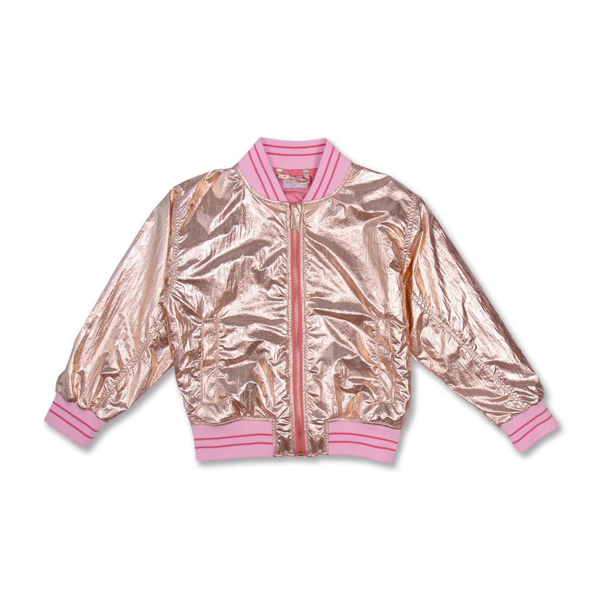 Metallic Jacket | Rose Gold
