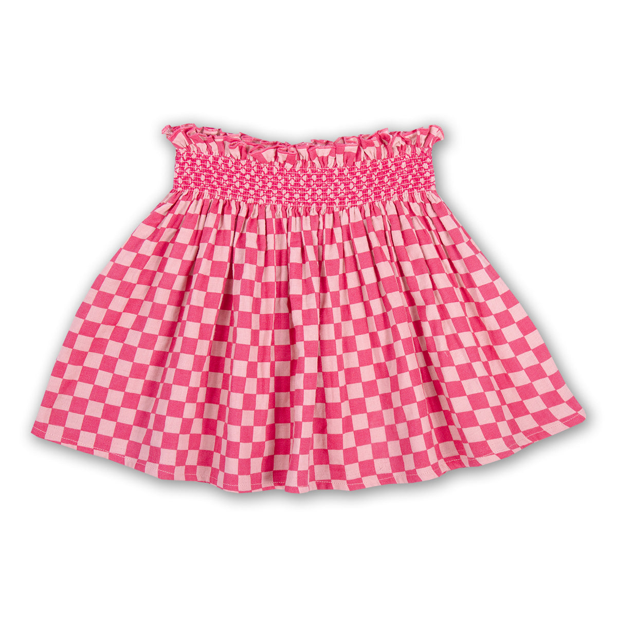Mini Skirt | Square AOP
