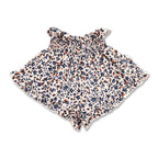 Smock Frill Short | Flowerly AOP