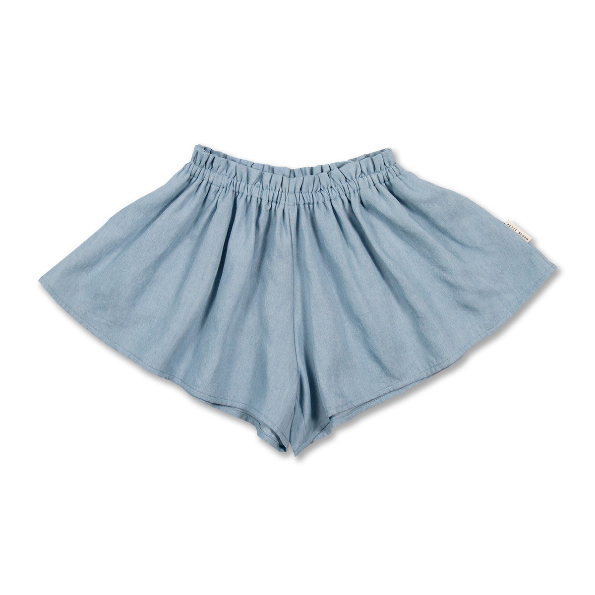 Ruffle Short | Jeans Blue
