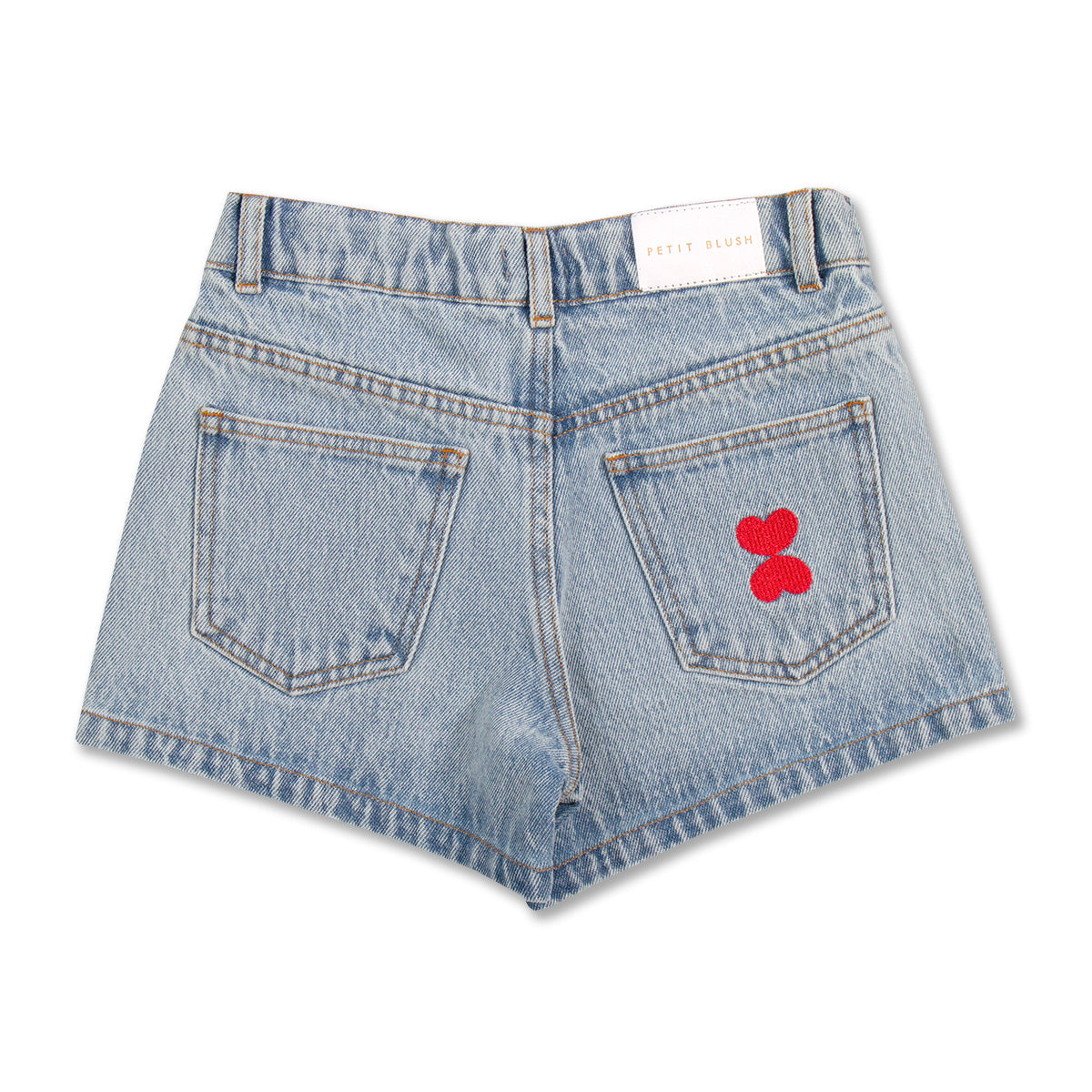 Jeans Short | Light Blue Washed