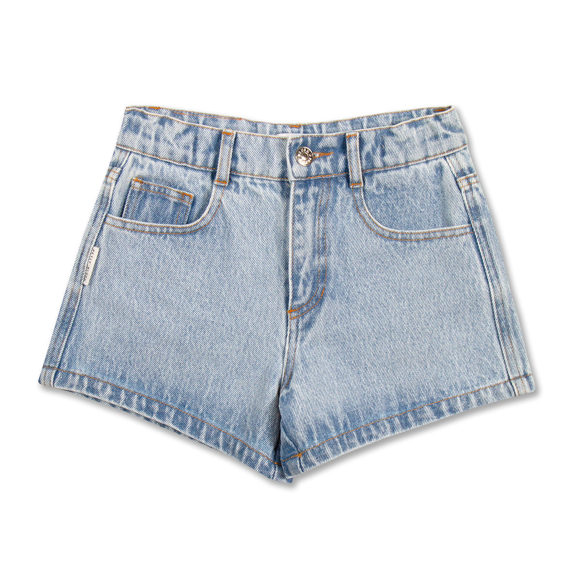 Jeans Short | Light Blue Washed
