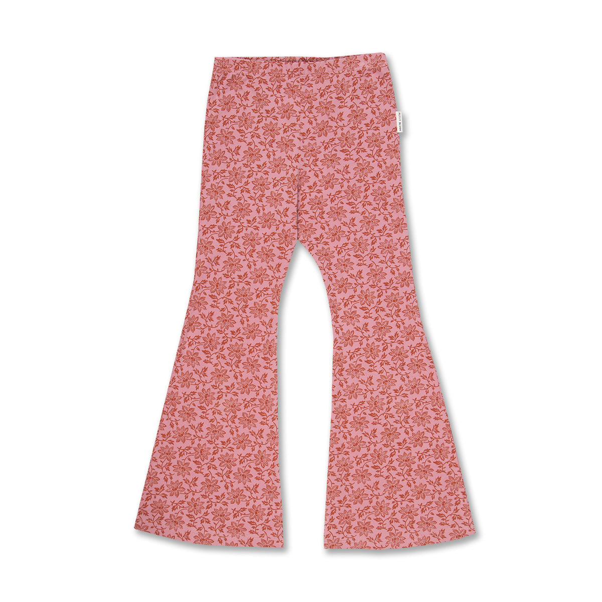 Bowie Flared Pants | Lace Flower AOP