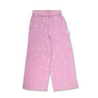 Wide Leg Pants Embroidery | Lilas