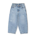 Balloon Fit Jeans Destroyed | Hellblau