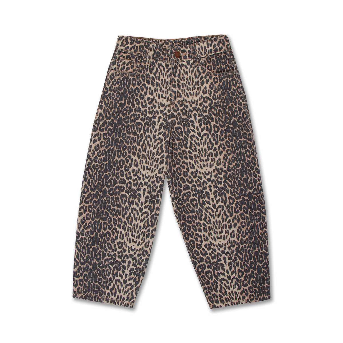 Ballon Fit Jeans | Leopard AOP