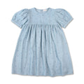 Puff Sleeve Dress | Jeans Blue PB AOP