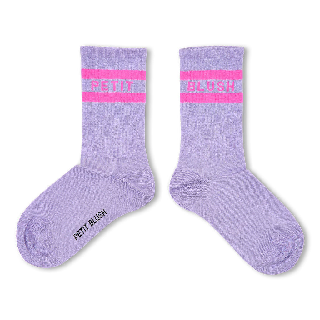 Sport Socks | Violet / Neon Pink