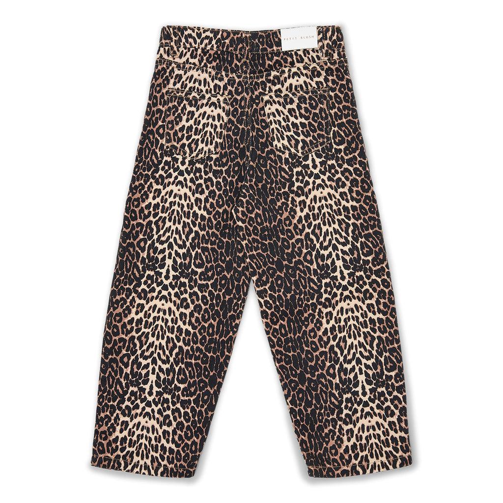 Ballon Fit Jeans | Leopard AOP