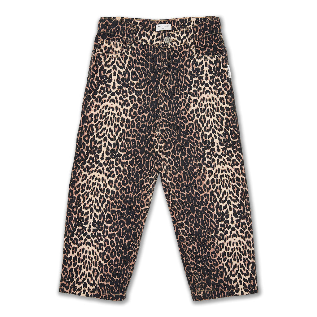 Ballon Fit Jeans | Leopard AOP