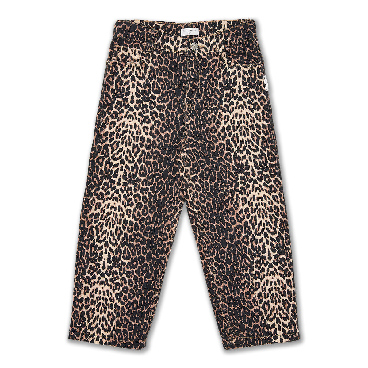 Ballon Fit Jeans | Leopard AOP