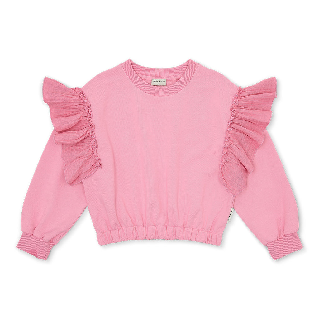Sweater Ruffles  | Cashmere Rose 