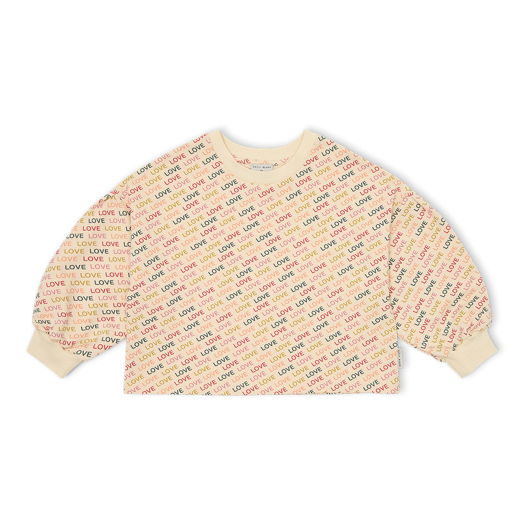 Sweater Love | Love Text AOP