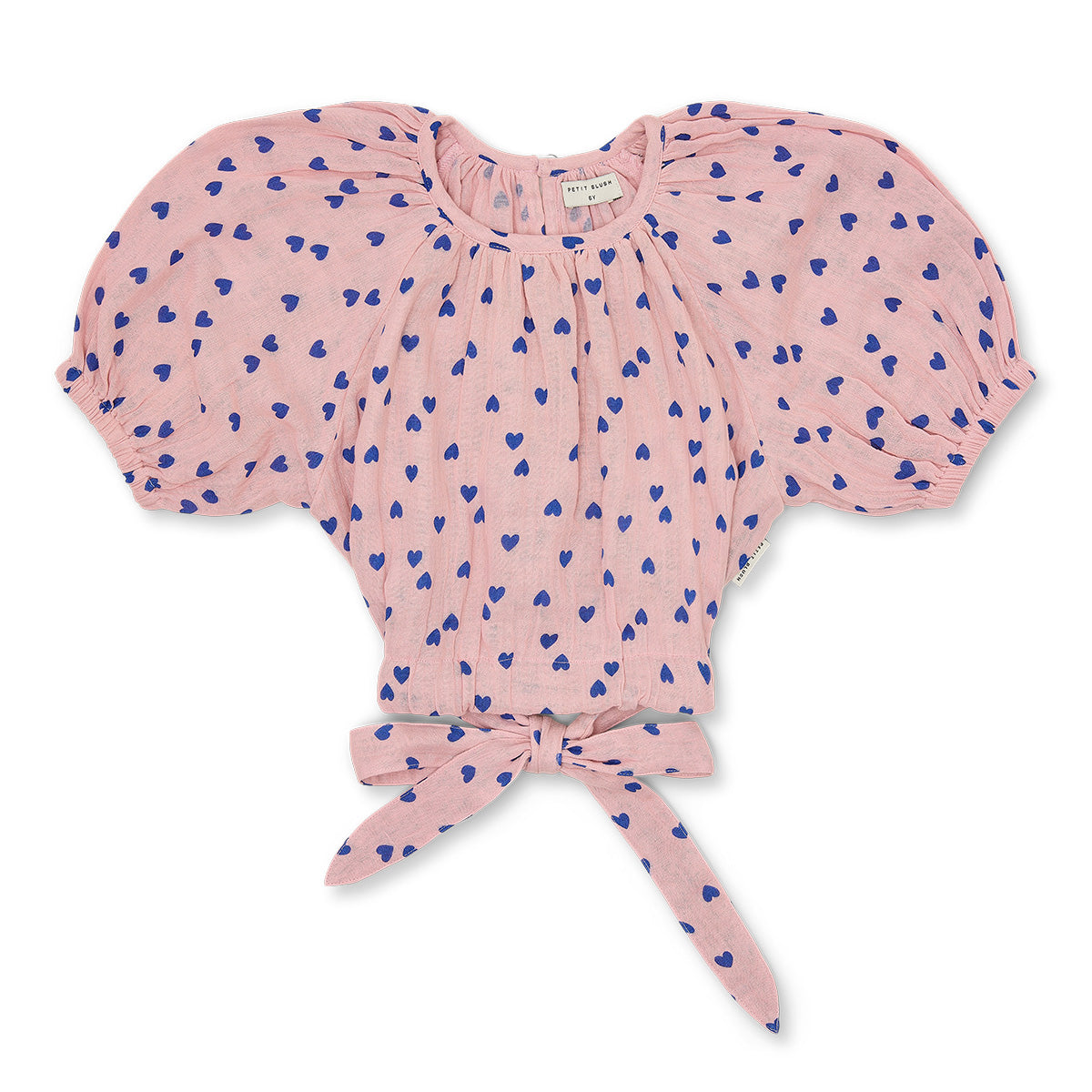 Adele Blouse | Candy Hearts AOP