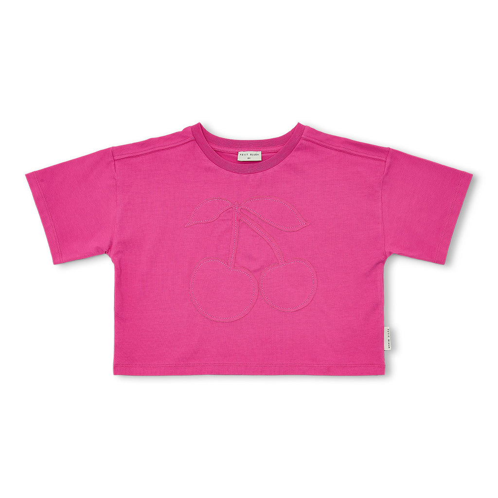 Cherry T-Shirt  | Rose Violet