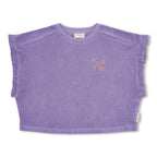 Towel Ruffle Top | Chalk Violet