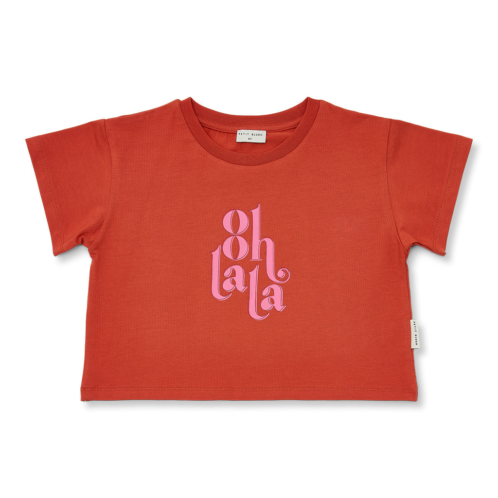T-Shirt Ooh lala | Burnt Brick