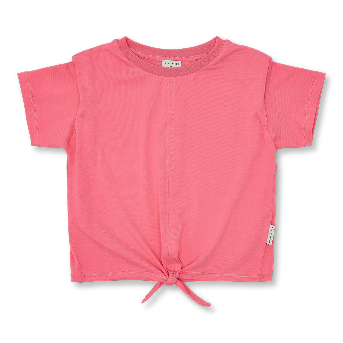 Knotted T-Shirt | Pink Lemonade